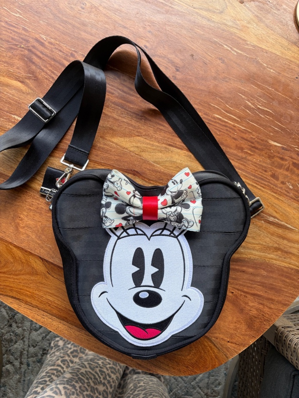 Harvey’s reversible Mickey and Minnie bag!